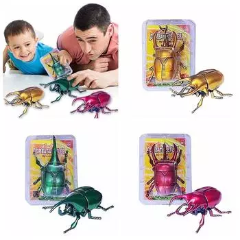 Cartoon Wind Up Beetle Toys Gold/Green Interesting Kids Gift золотой