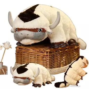Cartton 55 см плюшевая игрушка бык Appa корова куклы детская игрушка забавный домашний офис декор подушка подарки about 55cm