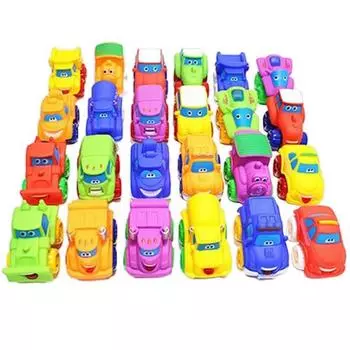 Cas B Play Malang Soft Car 24p Корейские детские игрушки