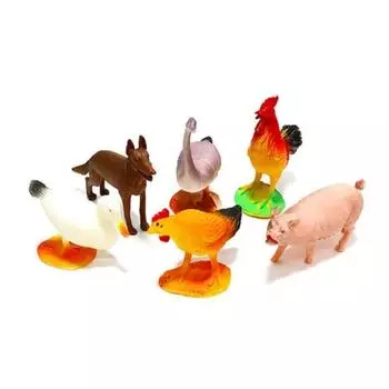 Casby Nature Green Safari Фигурка Ферма Животные, 1 Набор, популярные игрушки в Корее