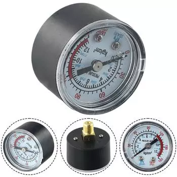 Case Air Compressor Hydraulic Fluid Pressure Gauge Note