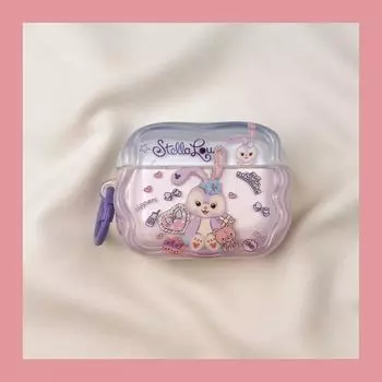 Case Airpod3 Applicable to Apple Pro Earphone Case Second Generation Wireless Bluetooth Third Generation Aipods2 Fourth Generation 5 Fifth Generation AirPods Pro [Cartoon Star Dailou] send Hook