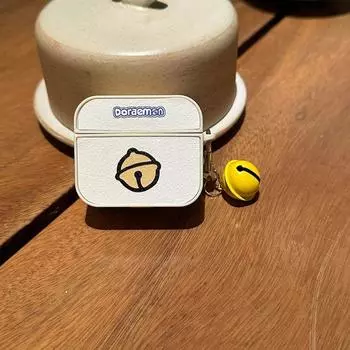 Case Airpods4 Apple Earphone Case Third Generation Pro2 Doraemon Bell Wireless Bluetooth Earphone Cover AirPod Box IPod3 Second Generation Cartoon Apple Airpods 4 [Magnetic Bell] Send Bell