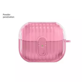 Case Buds3pro Wireless Bluetooth Earbuds Case Buckle Soft Case Transparent Drop-Resistant Shell Soft Case Earphone Sleeves TPU Earphone Sleeves Samsung Buds3 Pro Powder penetration