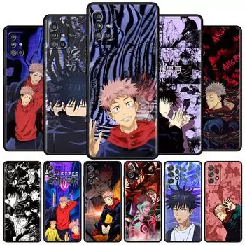 Case For Samsung Galaxy A52 A12 A51 A32 A71 A21s A22 A11 A02s A03 A23 A13 A53 A41 A31 A72 Soft Phone Cover Anime Jujutsu Kaisen Samsung A02s
