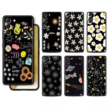 Case For Samsung Galaxy S22 S20 Ultra S21 FE S10 S9 Plus Note 20 10 Lite 9 Soft Phone Cover Shell Moon Astronaut Samsung S21 5G