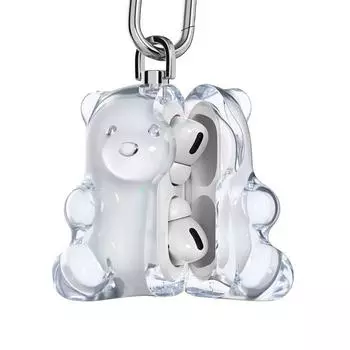 Case Hard Glue Colorful Airpods4 Protective Case Hard Glue Pro Adapted to Apple Shatter-resistant 3 Generation Bluetooth Earphone Case 2025 New AirPods 3 Transparent color