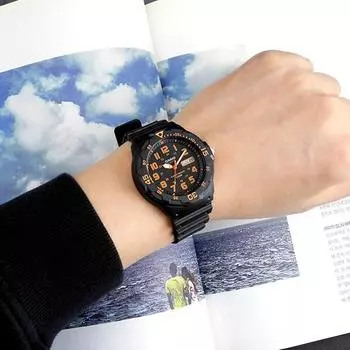 Casio 100 метров водонепроницаемый вращающийся безель для мальчиков модные часы для обучения детей младших школьников новый семестр детский сад дети детские часы