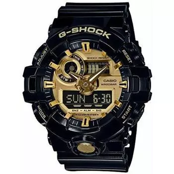 CASIO 2017 G-SHOCK GA-710GB-1AJF Мужские Часы Новые в Коробке из Японии