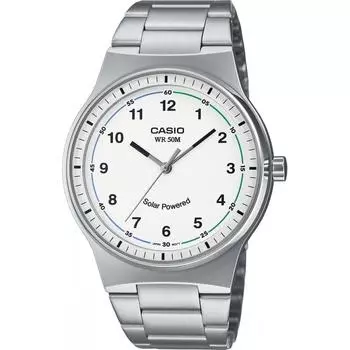 CASIO 5 MTP RS105D 7 BV [] [Casio] Стандартные солнечные аналоговые наручные часы с защитой от давления воздуха мужские черные
