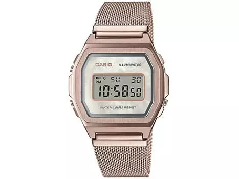 Casio A1000MCG-9JF Стандартные Премиум Полностью Металлические Цифровые Кварцевые Унисекс Часы НОВЫЕ