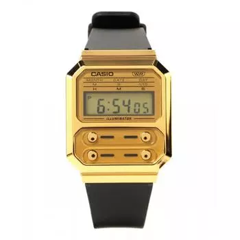 Casio A100wefg 9ajf gold/ONE SIZE