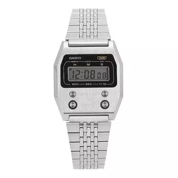 Casio A1100d 1df A1100d 1 цифровые винтажные ретро публичные металлические часы A1100D-1DF