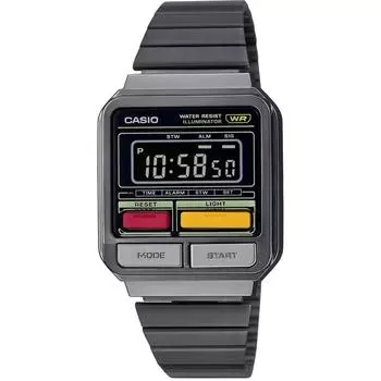 Casio A120wegg 1b [Casio] Цифровые наручные часы Vintage Series Unisex Metal Band Dark