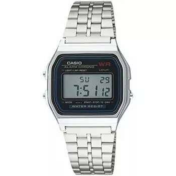 CASIO A159WA-N1DF Часы Мужские СЕРЕБРЯНЫЕ Цифровые в Коробке из ЯПОНИИ НОВЫЕ