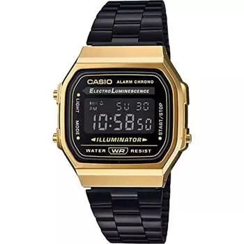 CASIO A168WEGB 1B [] [Casio] Цифровые наручные часы VINETY SERY MEN LADY