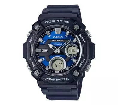 Casio AEQ-120W-2AVDF Модные мужские женские наручные часы