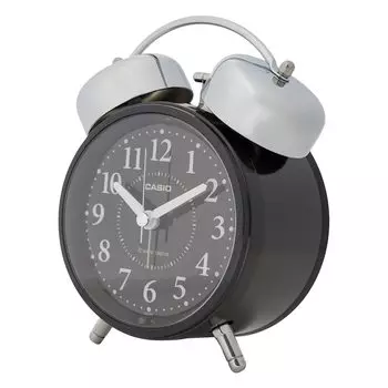 CASIO Alarm Clock Loud Radio Wave Black Analog Twin Bell TQ-720J-1BJF чёрный