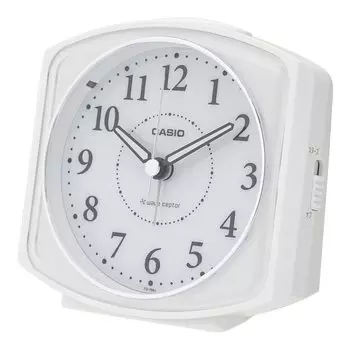 CASIO Alarm Clock Radio White Analog Light Included TQ-700J-7JF