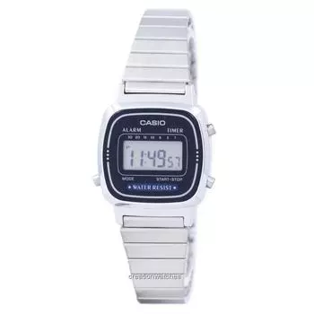 Casio Alarm Digital LA-670WA-2D Женские часы синий