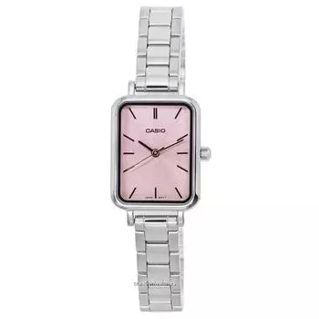 Casio Analog Pink Dial Quartz LTP-V009D-4E LTPV009D-4E женские часы розовый