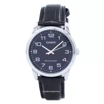 Casio Analog Quartz MTP-V001L-1BUDF MTPV001L-1BUDF Мужские часы чёрный