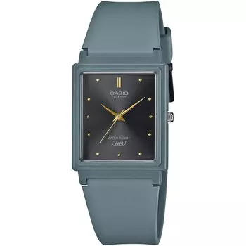 CASIO Analog Watch Chipkashi Cheap Casio MQ-38UC-2A2 Matte Grayish Blue Urethane Belt Rectangular Face Unisex Overseas Model [Parallel Import]