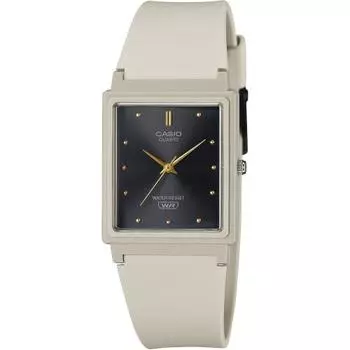 Casio Аналоговые часы Chipkashi Cheap Casio MQ-38UC-8A Матовый слоновая кость Ремешок из уретана Прямоугольный циферблат Унисекс Модель Overseas
