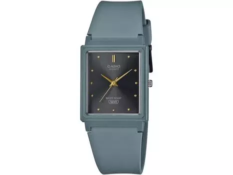 Casio Аналоговые часы дешевые Casio MQ-38UC-2A2 матовый серый полиуретан НОВЫЙ