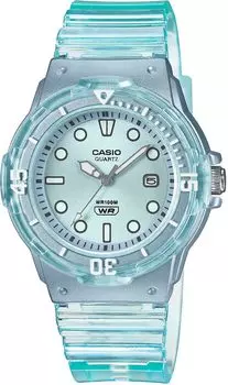CASIO Аналоговые часы для детей, дешевые Casio Clear Turquoise Overseas Model [Casio] LRW-200HS-2EV женские [Товар]