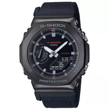 Casio Аналоговые полоски GM-2100CB-1AER, Черный/Белый, Полоски, Черный/Белый, Полоски, Черный/Белый, Полоски, Черный/Белый,