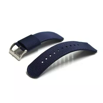 Casio AQS810W S800W SGW 300H 400H AE 1000 1300 1200 и т.д. Совместимый сменный ремешок из нейлона с быстрым креплением [SOUBI] W-218H ca-026 (военно-морской флот) тёмно-синий