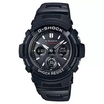 CASIO AWG M100SBC 1AJF G SHOCK BASIC AWG M100 серия цифровой x аналоговый радиоприемник на солнечной батарее