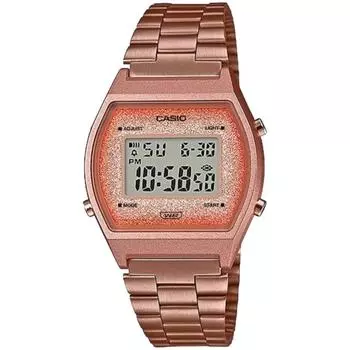 Casio B640wcg 5 [] [Casio] Цифровые наручные часы Vintage Series Unisex Rose Gold Glitter Face