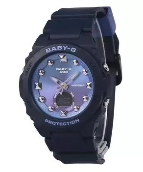 Casio Baby-G Analog Digital Resin Strap Violet Dial Quartz BGA-320-2A 100M Women s Watch фиолетовый