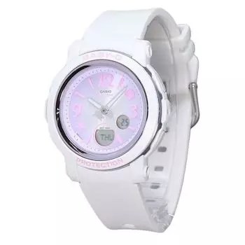 Casio Baby-G аналоговые цифровые часы Undersea World с ремешком из смолы, фиолетовым циферблатом, кварцевые, BGA-290US-6A 100M, женские часы фиолетовый