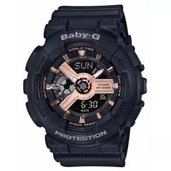 CASIO BABY-G BA-110RG-1AJF Черные женские часы 2018 НОВИНКА из Японии