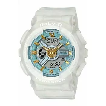 CASIO BABY-G BA-110SC-7AJF Модные женские часы ограниченной серии цвета морского стекла ограниченной серии