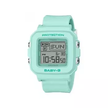 Casio Baby G Baby G квадратный циферблат цифровые часы зеленый bGd 10 3jf