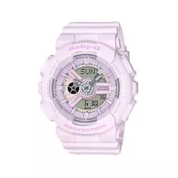 CASIO Baby-G Baby G Watch женские аналоговые цифровые Ana-Digi водонепроницаемые спортивные розовые BA-110-4A2