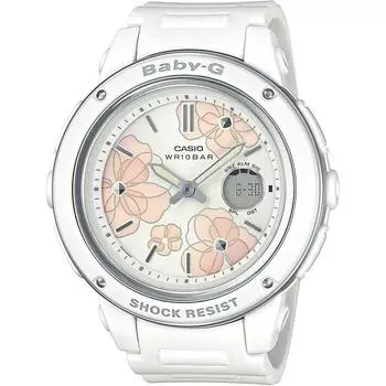 CASIO Baby-G BGA-150FL-7AJF [Элегантный цветочный циферблат серии Белый] белый