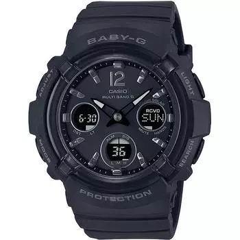 Casio Baby G bGa 2800 1ajf [Baby G Радио Солнечные Часы 10 Атм Водонепроницаемые Женские Резиновый Ремешок]