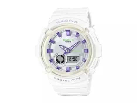 Casio Baby-G BGA-280DN-7AJF Белый металлический циферблат женские часы цифровые и аналоговые НОВЫЕ