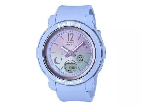 Женские часы Casio BABY-G BGA-290DS-2AJF Moon and Stars Pastel Blue Ana&Digi НОВИНКА