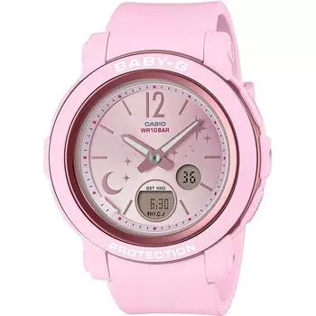CASIO Baby-G BGA-290DS-4AJF [BABY-G BGA-290 Series(Moon and Star)Theme Watch] Round Watch Pink