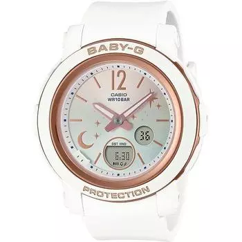 CASIO Baby-G BGA-290DS-7AJF [Серия BABY-G BGA-290(Луна и Звезда)Тема Часы] Круглые часы Белые
