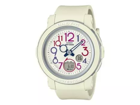 CASIO BABY-G BGA-290PA-7AJF Белые женские часы с будильником, полностью автоматический календарь со светодиодной подсветкой, НОВЫЕ