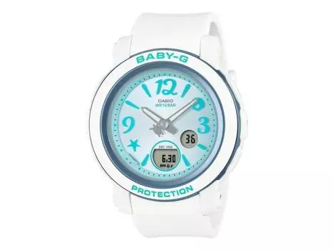 CASIO Baby-G BGA-290US-2AJF Тропическая серия Цвета женские белые аналоговые и цифровые