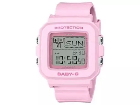 Casio BABY-G BGD-10-4JF розовые кварцевые секундомеры цифровые женские часы с ремешком из смолы НОВЫЕ