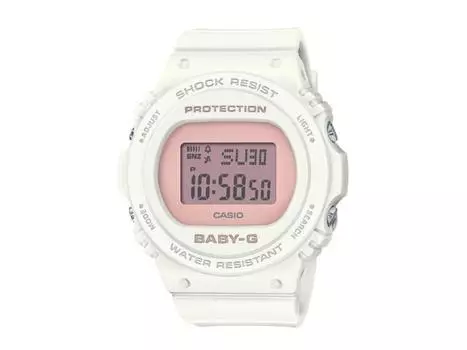 CASIO Baby-G BGD-570-7BJF Women s Watch Digital White Resin Band World Time NEW